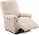 Tekstiil-kodu Teide Elastne diivanikate, 1, 2, 3 ja 4-kohaline diivanikate Wingback toolile, lamamistoolile, Click-Clack diivanvoodile.