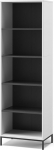 Vicco Eliza valge raamaturiiul 60 x 180 cm, 5 sektsiooniga raamatute ja dekoratsioonide hoidmiseks