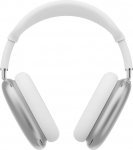 AirPods Maxiga &uuml;hilduv k&otilde;rvaklapi &uuml;mbris, pestav pehme silikoonist kaitseraam, AirPods Maxi t&auml;ielik katvus, peapael + k&otilde;rvakate (valge)