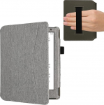 kwmobile Flip Case &uuml;hilduv Kobo Aura H2O Edition 2'ga - esiosa k&auml;erihm - helehall