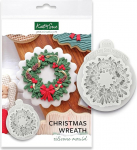 Katy Sue j&otilde;ulukingi silikoonvorm j&otilde;ulukoogi kaunistamiseks ja j&otilde;ulukingi meisterdamiseks, kasutamiseks fondandi ja &otilde;hukuivava saviga Katy Sue Christmas Moulds'i j&otilde;uluvormid