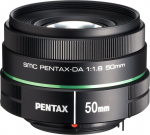 Pentax 50mm f/1.8 SMC DA objektiiv K-mount objektiivile