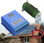 12 V 24 V 48 V tuule-p&auml;ikese h&uuml;briidlaadimisseade LCD-ekraaniga MPPT Boost Charge tuule-p&auml;ikese kontroller taastuvenergia jaoks, 4000 W-12 V