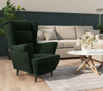 IKAYAA Wing Chair Elutuba Relaxing Chair TV Chair Magamistuba Reading Chair Mugav Lounge Chair Polsterdatud tool Elutoa tool
