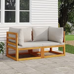 JUDYY Modular Corner Diivanid 2 t&uuml;kki helehallid padjadega T&auml;ispuidust akaatsia diivanid ja diivanid, diivan, diivan, elutuba, diivan teismeliste tuppa, l&otilde;&otilde;gastav diivan, diivan magamistuppa, polsterdatud diivan,