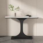 T&ouml;&ouml;stuslik konsoollaud, kitsas koridorilaud hoiuruumiga, pikk diivanilaud esikusse, maastikuline aksentm&ouml;&ouml;bel, must 80 cm - stiilne ja funktsionaalne