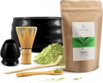 Mary Rose Matcha komplekt koos tarvikutega | Mary Rose Matcha roheline tee 100 g | Matchawan | Kusenaoshi | Bambus tarvikud Chasen Chashaku