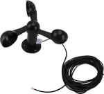 Tuule kiiruse anemomeetri karikas, 8M veekindel kaabel, kolm karikat, tuule kiiruse andur 360 kraadi, ilmajaam