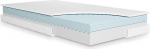 Julius Z&ouml;llner Wave Junior Youth Mattress, High-Quality Junior Mattress, Breathable Cold Foam Core with Wave Profile, Oeko-Tex Standard 100, Made in Germany, Size 120 x 200 cm