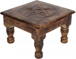 something different IN_24928 Altar Table | Pentagram Design | Wood | 1 Piece 1880 g Brown