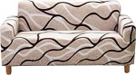 HOOBUY Tr&uuml;kitud diivanikate Stretch diivanikatte katete mustriline Loveseat Slipcovers jaoks 2 istme padjad Diivan Love Seat Set NC (2-Seater / Loveseat)
