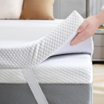 SINWEEK 2 "Gel Memory Foam Mattress Topper for College Dorm, Twin XL suurus / ekstra pikk, k&otilde;rge tihedusega ventileeritud pad seljavalu jaoks, voodipadi eemaldatava pehme kattega,