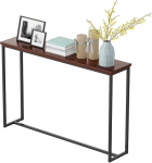 Esikoha laud, konsoollaud, sissep&auml;&auml;sulaud, konsoollaud tugeva metallraamiga sissek&auml;igu jaoks, vintage diivanilaud, kitsas pikk H-laud, kompaktne pubi baarik&otilde;rgusega laudade jaoks v&auml;ike