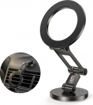 SYNCWIRE auto mobiiltelefoni hoidja MagSafe autohoidja tugev magnet [k&otilde;ik metallist] magnetiline mobiiltelefoni hoidja [paindlik kolme telje] 360&deg; p&ouml;&ouml;ramine auto mobiiltelefoni hoidja iPhone 16 15 14 Pro Maxile