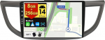BXLIYER Android 14 - [8G + 256G, 8-tuumaline] - Autoradio Honda CRV (2012-2016) - Juhtmevaba CarPlay/Android auto - LED-kaamera ja mikrofon - IPS 10.1-tolline 2 DIN - DAB roolijuhtimispult - Kiire boot 360-CAM