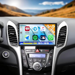 2G + 64G CAMECHO Android 13 autoraadio koos satelliitnavigatsiooniga Hyundai I30 2011-2015.9-tollise autoraadio puuteekraaniga koos Carplay traadita Android auto Bluetooth RDS WiFi Mirror Linkiga