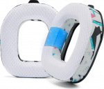 WC Freeze A50 - Asendusk&otilde;rvapadjad koos jahutusgeeliga ainult Astro A50 Gen 4, Gen 5 ja A50X jaoks, toodetud Wicked Cushions poolt, parandatud vastupidavus, paksus ja heliisolatsioon | 90ndate valge