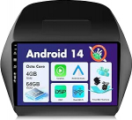 SXAUTO Android 12 IPS autoraadio Hyundai IX35 (2010-2017) - Sisseehitatud Carplay/Android Car/DSP - LED-kaamera + MIC - 4G + 64G - DAB 360-CAM roolijuhtimiss&uuml;steem Fast Boot WiFi AHD - 2 DIN 10.1 tolliga