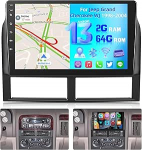 2+64G autoraadio Jeep Grand Cherokee WJ 1998-2004 - Traadita Carplay & Android auto - 9-tolline Android 13 raadio - WiFi EQ GPS Mirror Link FM RDS + AHD tagantj&auml;rele vaatekaamera ja mikrofon