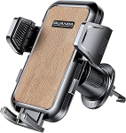 GUANDA TECHNOLOGIES CO., LTD. Mobiiltelefoni hoidja auto nutitelefoni mobiiltelefoni hoidja auto ventilatsioon universaalne libisematu auto mobiiltelefoni hoidja iPhone 14/13/12 Pro Max 360&deg; p&ouml;&ouml;ratav auto mobiiltelefoni hoidja