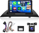 [2G + 64G] Androidi autoraadio BMW X3 E83 2004-2012 juhtmevaba Carplay ja Android Car, 9-tolline HD puuteekraaniga autoraadio GPS, WiFi, Bluetooth, EQ, FM RDSiga.