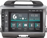 Isikup&auml;rastatud autoraadio Kia Sportage'ile koos standardse raadiopesa Android GPS Bluetooth WiFi USB DAB+ puuteekraaniga 9-tolline 4Core Carplay Android Auto