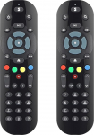 (2 Pack) Gvirtue kaugjuhtimispult, mis &uuml;hildub k&otilde;igi Sky Q kaugjuhtimispuldiga, Sky Q Box, Sky Q TV Box, Sky Q Mini Box ja Sky Q Silver Box (ilma puutetundeta, ilma h&auml;&auml;ljuhtimiseta).