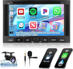 Hikity 2G 64G Autoradio Android 13 Peugeot 3008 5008 Partner Citroen Berlingo 2010-2016 juhtmevaba Carplay Android autoga, 7-tolline autoraadio GPS-navigatsiooniga Bluetooth WiFi RDS FM SWC MIC