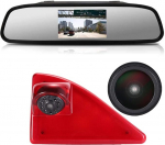HD auto &ouml;ise n&auml;gemise haagissuvila tagurduss&uuml;steem pidurituled tagurduskaamera Van Roof Camera parkimiskaamera parkimisabi reguleeritava nurgaga, mis &uuml;hildub Opel/Vauxhall Movano / Renault Master / Nissaniga