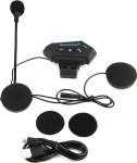 Mootorratta kiivri Bluetooth-peakomplektid, mootorratta BT kiiver Bluetooth intercom Bluetooth V5.0 traadita k&auml;ed-vabad telefoni intercom peakomplektid kiiver mootorratastele v&auml;ljas GPS-i, muusika helistamise juhtimiseks
