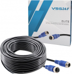 Tagurduskaamera pikenduskaabel 4-pin k&otilde;ikidele WT 5 ja 7 tagurduss&uuml;steemidele ja kaameratele Erineva pikkusega saadaval