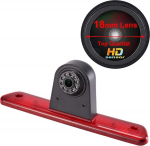 Auto katusepiduritulede tagurduskaamera v&auml;rviline kaamera parkimiskaamera tagurduss&uuml;steem Peugeot Expert 2007-2016/Fiat Scudo 2007-2016/Citroen Jumpy 2007-2016 (T7223B-D 18 mm objektiivi tippkvaliteet)