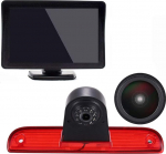 Transporter 4,3-tolline LCD monitor + 1280 x 720 Pixel 3. piduritulede tagurduskaamera veekindel &ouml;&ouml;n&auml;gemiskaamera Van Fiat Ducato X250 X290 Bus Box/Peugeot Boxter/Citroen Jumper jaoks