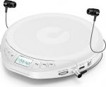 Gueray CD-m&auml;ngija Kaasaskantav laste CD-m&auml;ngija auto Discman koos k&otilde;rvaklappidega LCD-ekraaniga Toetus ASP PROG m&auml;lufunktsioon Kordusfunktsioon Heliefekt Valge