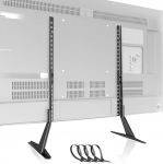 PUTORSEN Universaalne telerialus reguleeritava k&otilde;rgusega 23-65-tollistele lameekraanidele (kuni 50 kg, VESA 800 x 400 mm) - vastupidav lauajalg koos kaablijuhtimisega LED/LCD/OLED ja k&otilde;verate telerite jaoks