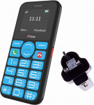 TTfone TT190 h&auml;daabitelefon suure nupuga eakatele lukustamata lihtne odavaim telefon (koos v&otilde;rgulaadijaga)