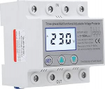 &Uuml;litorni kaitse, 230 V/400 V AC, reguleeritav pingekaitse, STVP-932, 3-faasiline LCD multifunktsionaalne isereguleeritav &uuml;lepingekaitse (50A)