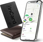 Wallet Tracker Card Android & iOS-1 Pack, Dual System Wallet Finder for Apple Where is? & Android Google's Find Hub Wallet Tracker Card Item Finder for Travel Suitcase/Wallet/Suitcase
