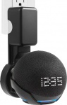 &Uuml;hildub Amazon Echo Pop hoidikuga, Echo Pop Stand, Echo Pop seinakinnitus integreeritud kaablijuhtimisega, ei vaja kruvisid, k&otilde;larite lisatarvikutega (must, WL-802), 1 tk