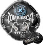 ZOMBIES CAT In-Ear k&otilde;rvaklapid Bluetooth 5.3 Touch Control In-Ear k&otilde;rvaklapid 4 mikrofoniga Eksklusiivsed valgusefektid Intensiivne bass Juhtmevabad k&otilde;rvaklapid iOS Android B2 Mustad