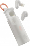 Skullcandy Dime Evo juhtmevabad k&otilde;rvaklapid, 36 tundi aku kestvust, mikro, &uuml;hildub iPhone'i, Androidi ja Bluetooth seadmetega - Bone/Orange
