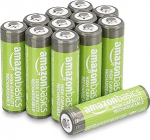 Amazon Basics 12 Pack suure mahutavusega laetavad AA NiMH akud 2400mAh 1.2V laetav kuni 400 korda eellaetud