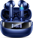 Nerunsa Bluetooth k&otilde;rvaklapid, juhtmevabad Bluetooth 5.4 HiFi Stereo, k&otilde;rvaklapid 4 ENC m&uuml;ravastase mikrofoniga, juhtmevabad k&otilde;rvaklapid, 50 tundi m&auml;nguaega IP7 veekindlalt, k&otilde;rvaklapid