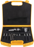 Puurimisfreeside komplekt 40 Carbon Steel BT30 F1 12 9PCS CNC freesimise t&ouml;&ouml;riistakomplektid koos hoiukarbiga Lihtne vedada sisaldab puurimispea varre ja l&otilde;iketerasid