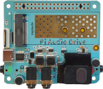 Audio DAC Hat Sound Card (Pi Audio Drive) for Raspberry PI4 All Models Pi Zero / Pi3 / Pi3B / Pi3B+ / Pi2 / Better Quality Than USB
