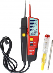 UNI-T UT18D Voltage Tester and Continuity Tester Waterproof Voltage Tester with RCD Test and Phase Rotation, Built-in Lighting