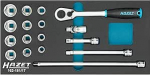Hazet 163-181/17 T&ouml;&ouml;riistakomplekt Safety-Insert-s&uuml;steemis