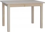 koma Dining Table Kitchen Table Solid Pine Restaurant 70 x 90 cm Untreated