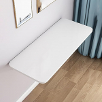 Wall Mounted Folding Table - Space-Saving Floating Countertop for Kitchen Laundry & Office Easy Assembly Versatile Dining & Work Surface Ideal for Small Spaces.
