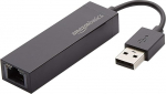 Amazon Basics Ethernet LAN v&otilde;rguadapter, USB 2.0, 10/100 Mbps